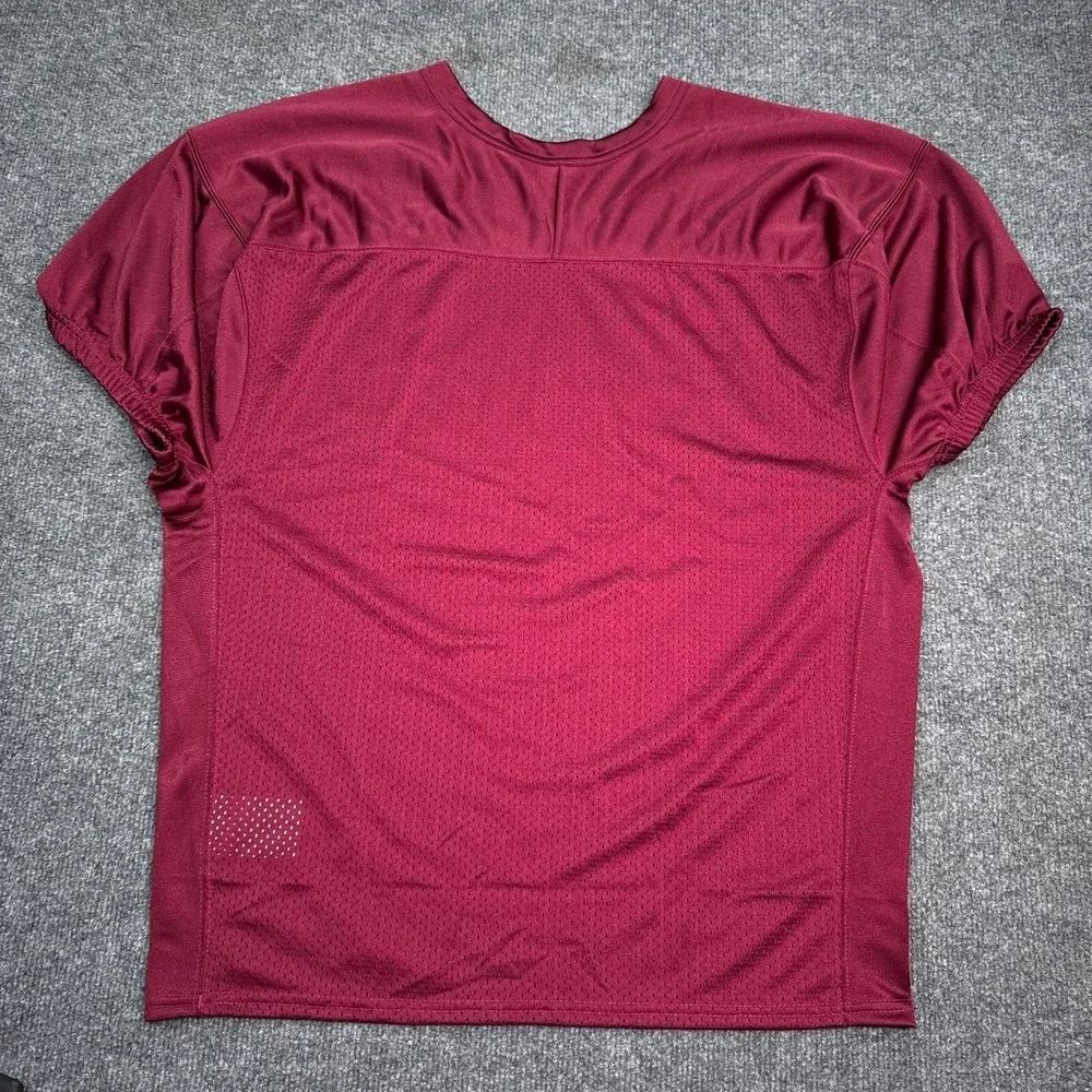Nike Football Practice Jersey Mens Size Large‎ Red Athletic Sportswear Blank